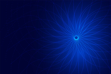 futuristic and glowing particle abstract background a techno-inspired digital presentation