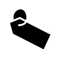tag glyph icon
