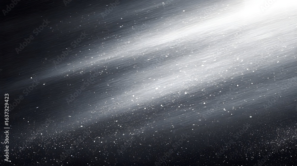 Poster abstract grayscale background with metallic textures.