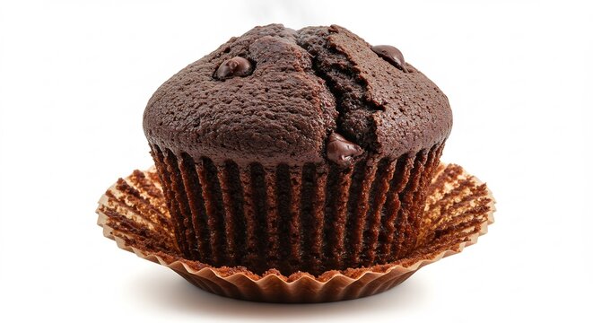 焼きたてチョコマフィン 温かい光 豊か香り (Yakitate choko mafin atatakai hikari yutaka kaori) This translates roughly to: "Freshly baked chocolate muffin warm light rich aroma". AI Generated