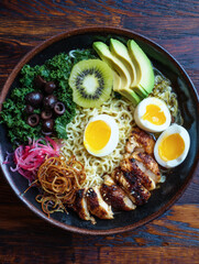 サラダラーメン