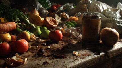 Still Life with Rotting Produce