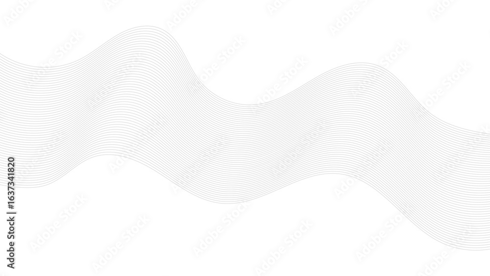 Poster abstract grey wavy lines background. abstract background with business lines background.