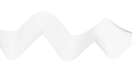 Abstract grey wavy lines background. Digital frequency track equalizer. Abstract frequency sound wave lines.
