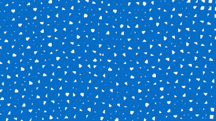 Minimal abstract wallpaper featuring scattered white dots and subtle marks on a calming blue background, perfect for modern and creative designs.

