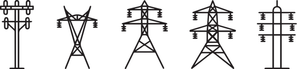 icon, symbol, vector, illustration, tower, sign, drawing