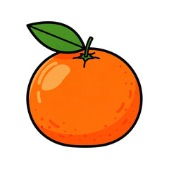 Colorful Fruit Icon Collection in Flat 2D Style Vector