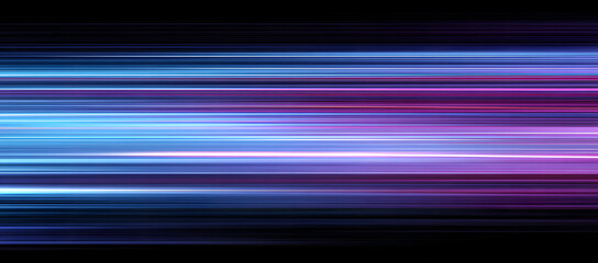 Vibrant blue and purple gradient light streaks