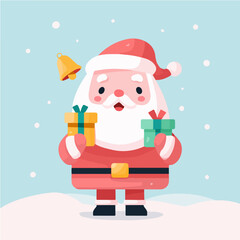 Santa Claus, exquisite vector graphics