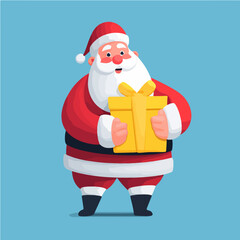 Santa Claus, exquisite vector graphics