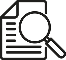 case study, Paper icon