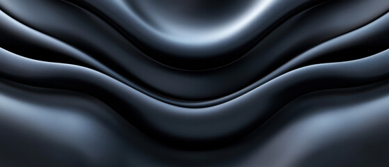 black cloth waves