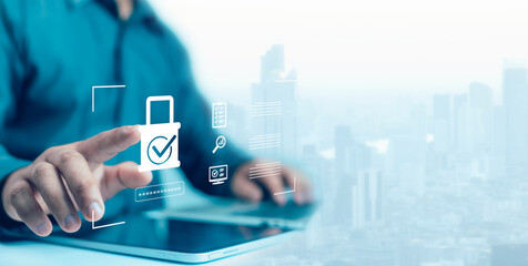 access, anti, application, attack, background, business, communication, computer, concept,...