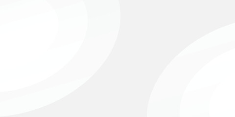 Abstract white and gray background with modern striped design and geometric round shapes. Vector illustration perfect for banners, posters, and digital designs.