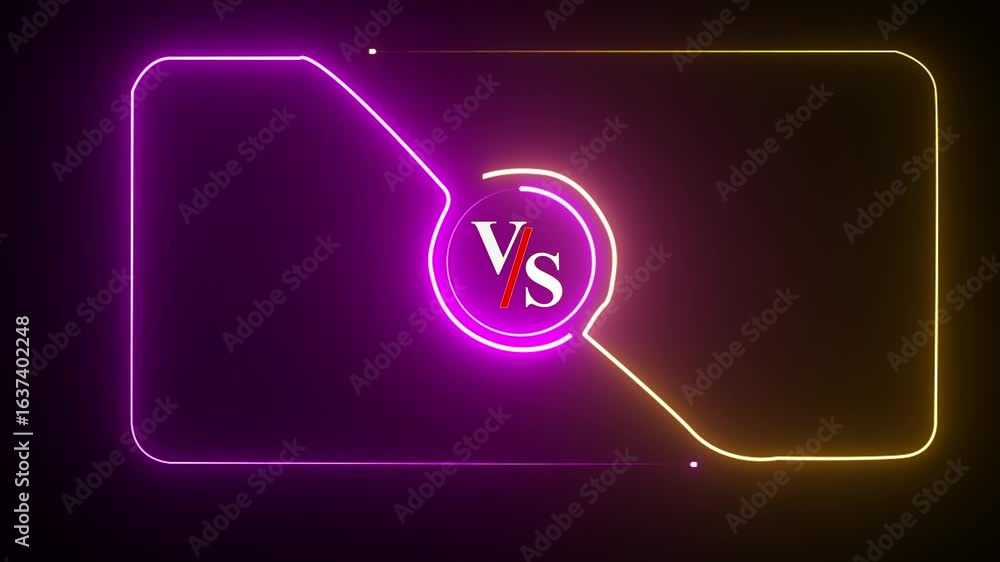 Poster perfect for highlighting comparisons in your projects.vs explore the contrast with our 4k video show