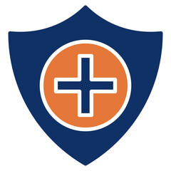 Insurance solid color icon