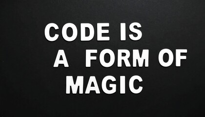 Motivational quote on dark background