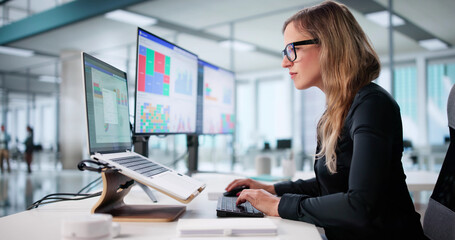 Corporate Marketing Analyst Using Data Dashboard