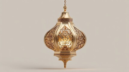 "Elegant Gold Moroccan Lantern with Intricate Filigree Design for Home Decor and Event Lighting"