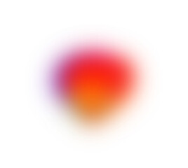 Vivid Gradient Transition of Warm Colors
