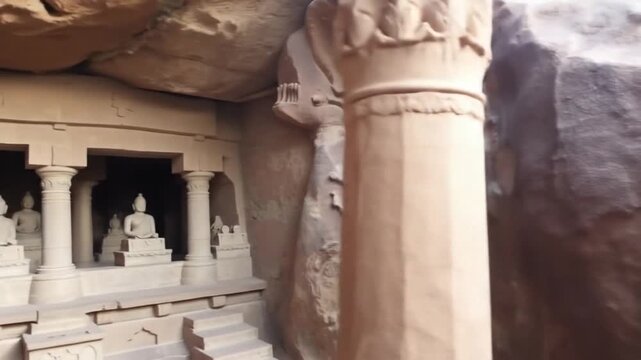 Explore the Ancient Carvings of Badami Cave Temples, a Glimpse into Indian Heritage