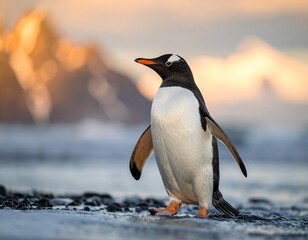 Naklejka premium penguin