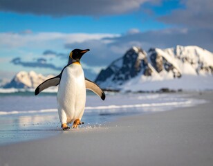 Naklejka premium penguin