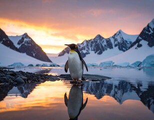 Obraz premium penguin