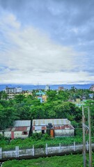 Obraz premium car on the road in the mountains