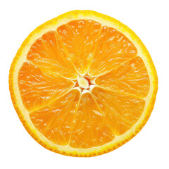 Close-up citrus slice, vibrant orange (38)