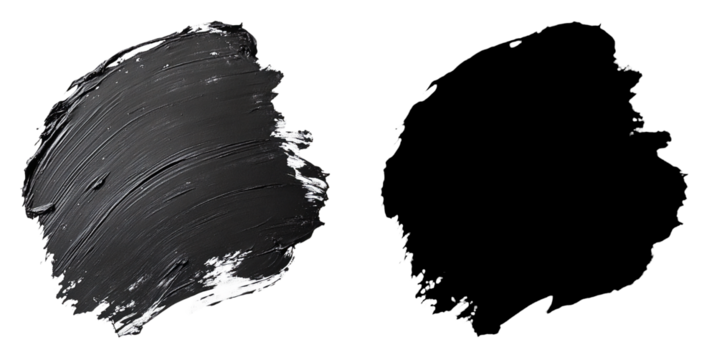 PNG a piece of glass with white paint on it with a transparent background