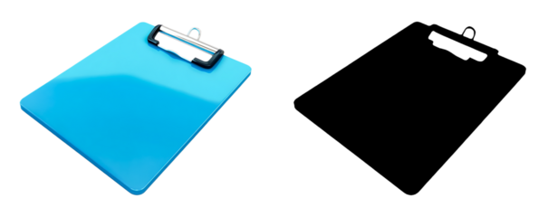 PNG a blue case for a smartphone on a black background with a transparent background