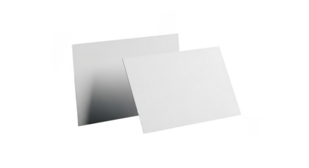 Blank stationary floating in the dark