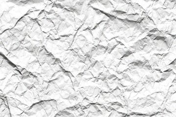 Obraz premium Crumpled white paper texture (14)