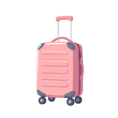 Detaild Suitcase Vector