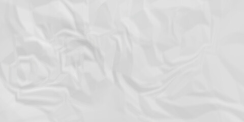 White crumpled paper background texture pattern overlay. wrinkled high resolution arts craft and Seamless white crumpled paper.	
