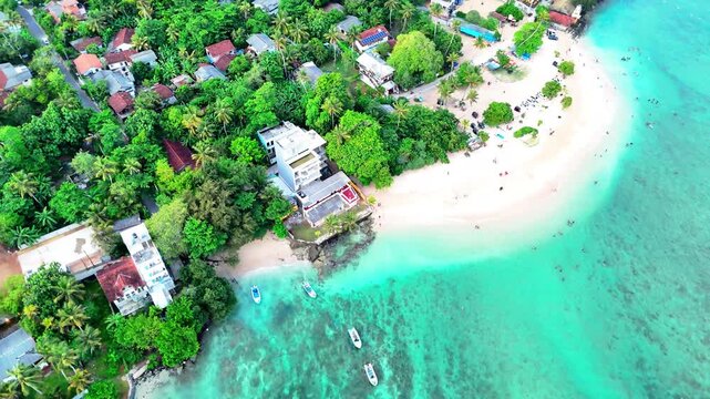 Matara Polhena Beach, Sri Lanka &ndash; Stunning Aerial Views from Above