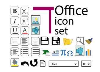 office icon set