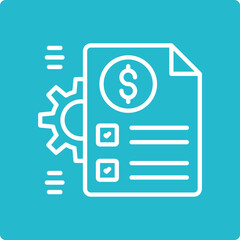 Fototapeta premium Newspaper Icon