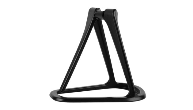 Mobile portable stand isolated on white background