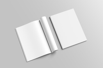Blank  Magazine Mockup