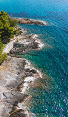 Obraz premium Pirgadikia area,, Halkidiki , Greece, Sea side Village