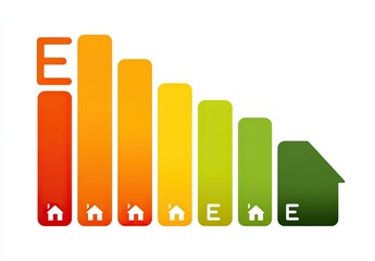 Energy efficiency rating graphic