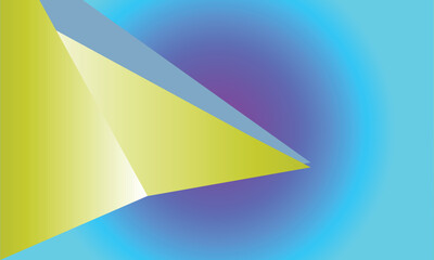  Blue Minimal Geometric Shape Design