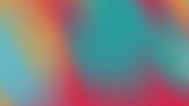Abstract color blend in red, teal, orange, and blue shades. Perfect for backgrounds, design projects, and creative concepts.
