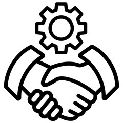 Fototapeta premium Crm Icon