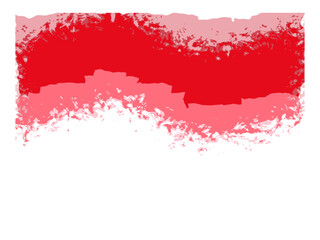 Indonesian flag vector illustration
