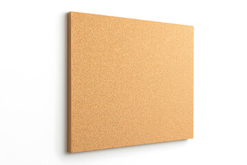 Textured natural cork board panel for walls and decor