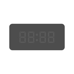 デジタル数字　時計　イラスト