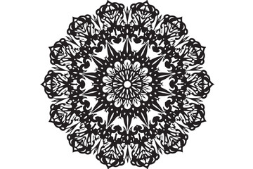 Floral Mandala Laser Cut SVG Bundle